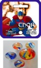 Don Juan Murmeln Thor Set - Glas Murmeln bunt 21 Stück