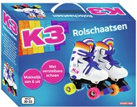 Studio 100 Rollschuhe K3 verstellbar Größe 30-33 lila Regenbogen