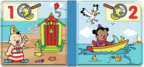 Studio 100 Badebuch Bumba und Bumbina - lehrreiches Badespielzeug-3