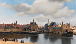 Puzzelman Puzzle Gezicht op Delft Johannes Vermeer 1000 Teile Puzzle