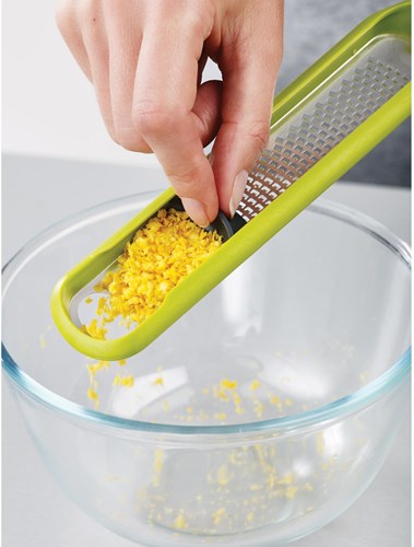 Joseph Joseph zesteur agrumes inox avec outil de nettoyage - Handi-Zest-3