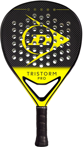 Dunlop raquette de padel Tristorm Pro noir jaune - graphite pour adultes