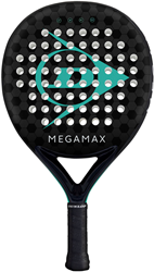 Dunlop raquette de padel Megamax noir-vert pour débutants et loisirs
