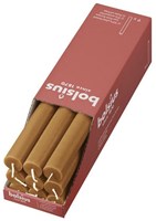 Bolsius bougie rustique à tige marron 27 cm - bougie longue durée