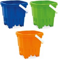 Adriatic Burg Eimer Spielzeug Sandkasten 22 cm mehrfarbig