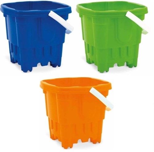 Adriatic Burg Eimer Spielzeug Sandkasten 22 cm mehrfarbig
