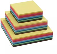 Mercurius Bastelpapier Faltpapier 10 Farben quadratisch 10x10cm