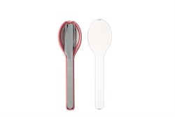 Mepal Besteck-Set Ellipse, 3-teilig - Nordic pink