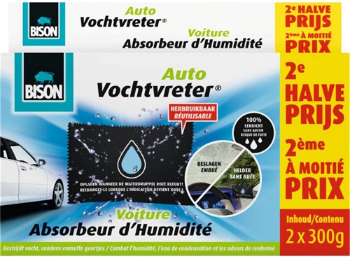 Bison Vochtvreter Auto 2e halve prijs
