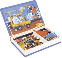 Janod jouet magnétique - Magnetibook construction livre magnétique coffret de jeu-3