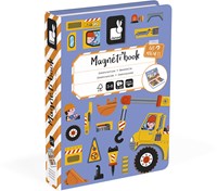 Janod jouet magnétique - Magnetibook construction livre magnétique coffret de jeu