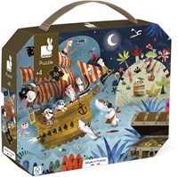 Janod Valise Puzzle Pirates - 36 pièces-3