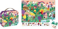 Janod puzzle - puzzle de recherche contes de fées - puzzle carton 24 pièces-2