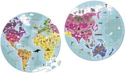 Janod Puzzle - Terre - 208 pièces