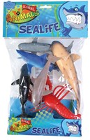 Toi-Toys Meerestiere Spielset Animal World Deluxe 5 Stück Kunststoff