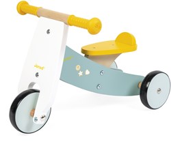 Janod Laufrad Dreirad - Happy garden - Kinderfahrzeug mehrfarbig