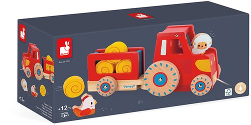 Janod Farm – Zugfigur Traktor