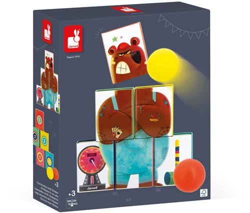 Janod Applepop – Ballwerfen mit Mr. Bear