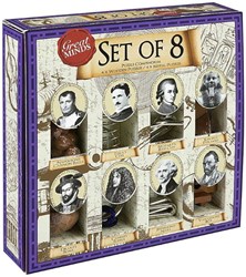 Professor Puzzle coffret casse-tête - Great Minds set de 8 énigmes