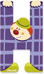 Buchstabe "Clown" H