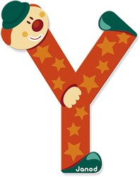Buchstabe "Clown" Y