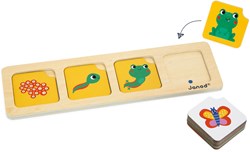 Janod jeu éducatif séries au jardin - apprentissage chronologique pour enfants