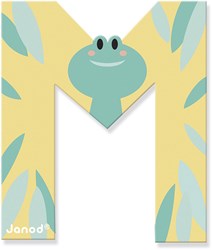 Janod jouet en bois - Lettre alphabet M éducative