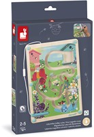 Janod labyrinthe magnétique ruche jouet en bois éducatif-2