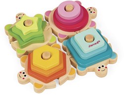 Puzzle en bois Tortues