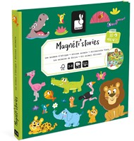 Janod coffret magnétique animaux d'Afrique - Magneti Stories jouet éducatif