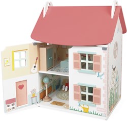 Janod Puppenhaus Holzspielzeug Puppenhaus für Kinder