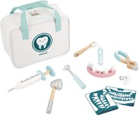 Janod - Coffret Jouet Dentiste en Bois - Jeu de Rôle Éducatif