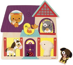 Musikpuzzle "Bauernhof-Freunde" (5 Teile)/ / Display 4 Stck.