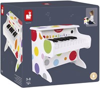 Janod Confetti - Clavier électronique en bois pour enfants - 18 touches - Jouet musical-2