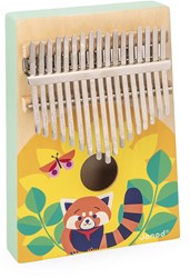 Janod kalimba en bois instrument de musique Gioia - 17 notes - bois FSC
