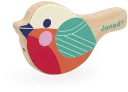 Janod sifflet oiseau - jouet musical en bois pour enfants