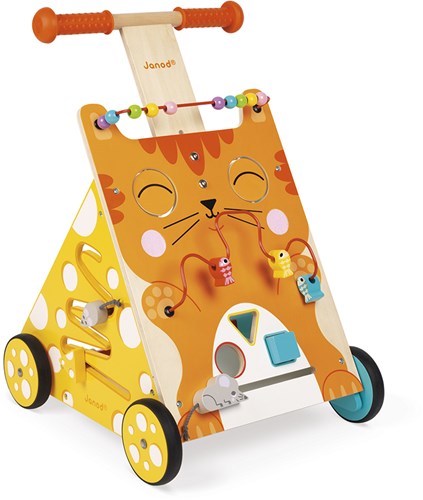 Janod - Baby Loopwagen Kat-3
