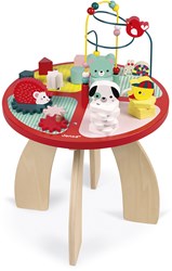 Janod Holz-Aktivitätstisch - Baby Forest - interaktives Spielzeug