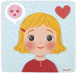 Janod jeu magnétique émotions - jouet éducatif pour enfants