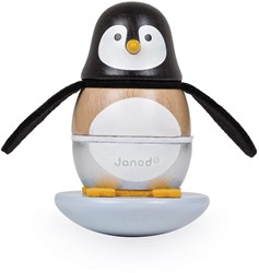 Janod pingouin empilable en bois - jouet éducatif Zigolos