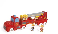 Gigantesque histoire de camions de pompiers