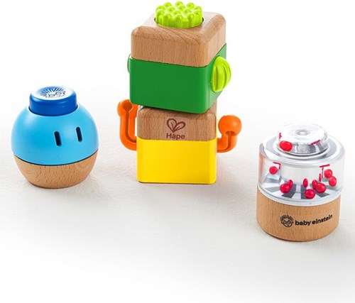 Baby Einstein blocs de construction fundamentals jouet sensoriel 4 pièces-2