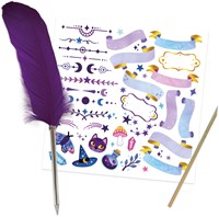 Janod Atelier - École de magie - Carnet secret avec cadenas et stylo-3
