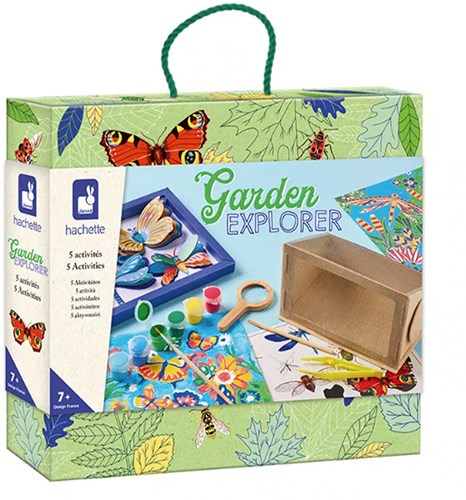 Janod Atelier - Garten Entdecker Kreativset für Kinder ab 7 Jahren