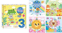 Janod Atelier - coffret créatif gros strass - loisirs créatifs dès 3 ans