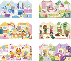 Janod Stickers - Stickerboek Het Huis