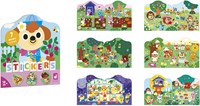 Janod cahier de stickers - gommettes jardin dès 18 mois-3