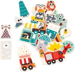 Janod Magnetisches Set Die Stadt (24)