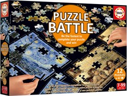 Educa 12 Puzzles - Puzzle Battle Art - 42 pieces