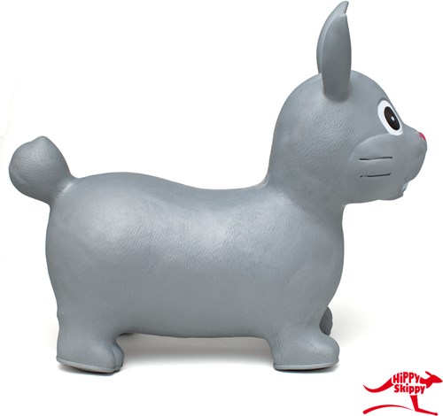 Hippy Skippy ballon sauteur lapin gris - jouet pour enfants-2